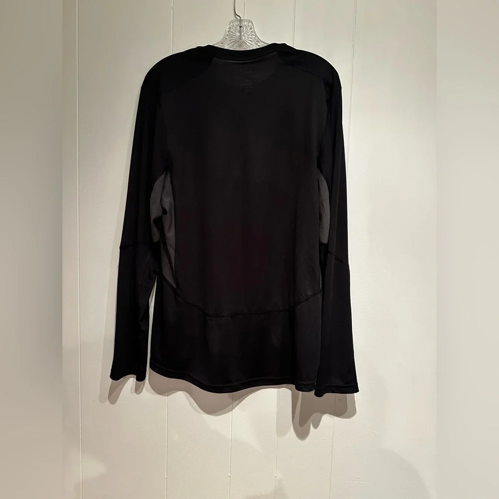 Nike Dri-FIT Men’s Long Sleeve Black Training Shirt Medium